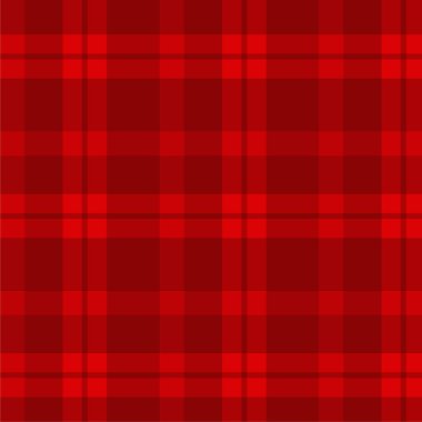 Kırmızı ekose kareli seamless modeli