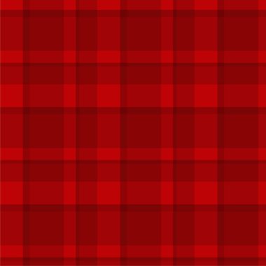Kırmızı ekose kareli seamless modeli