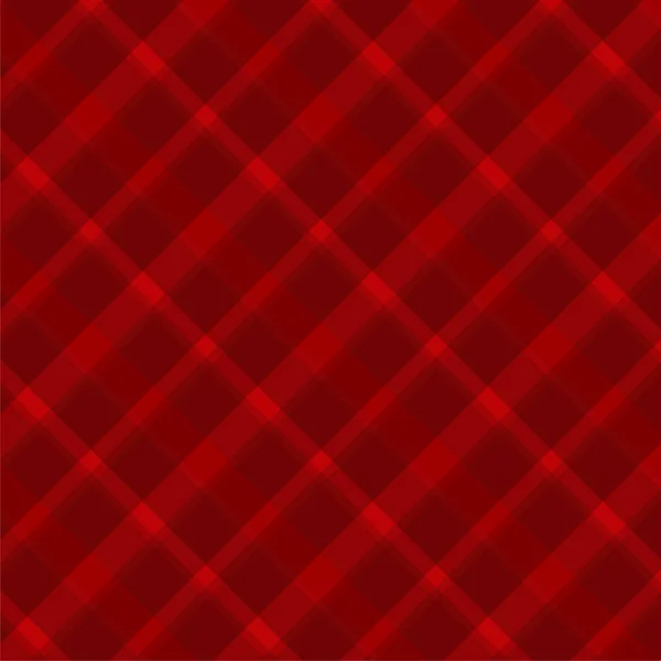 Red Tartan Plaid Seamless Pattern — Stock Vector