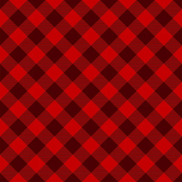 Kırmızı ekose kareli seamless modeli