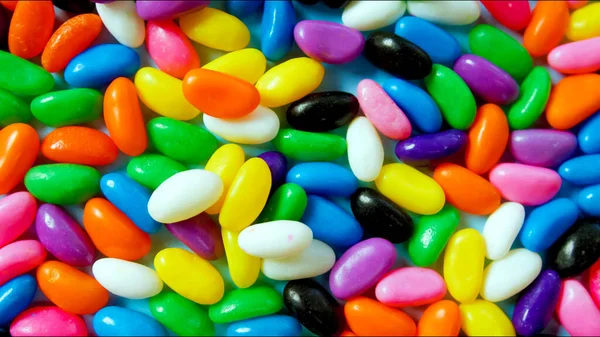 Many Brightly Colored Jelly Beans — ストック写真