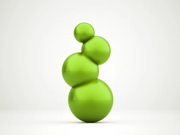 緑色の球 — ストック写真