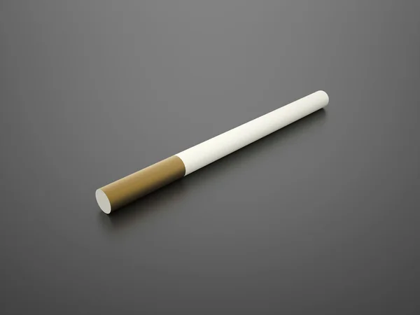 En återgiven cigarett — Stockfoto