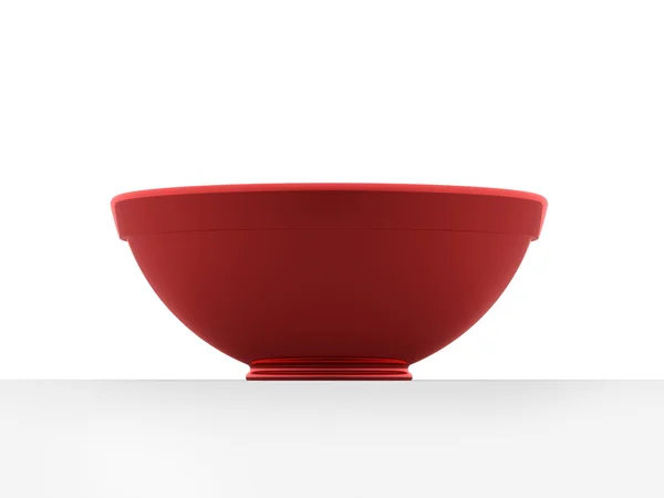 红碗 — 图库照片