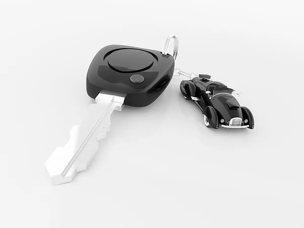 Key with car — Stock Photo, Image