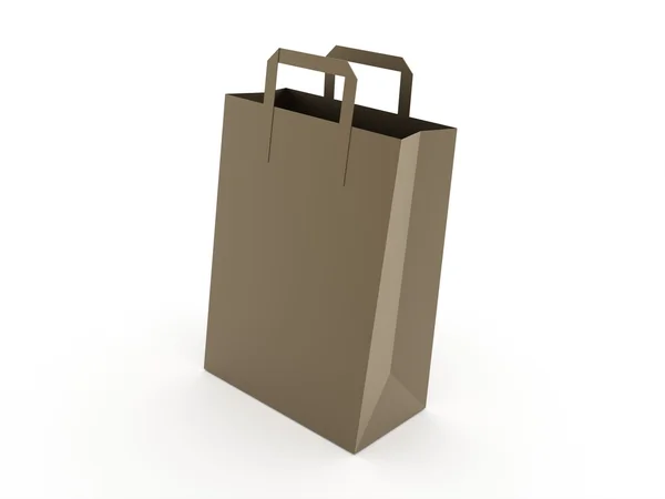 纸质购物袋 — 图库照片