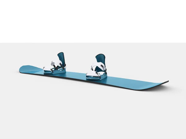 Moderna snowboard blå färg — Stockfoto