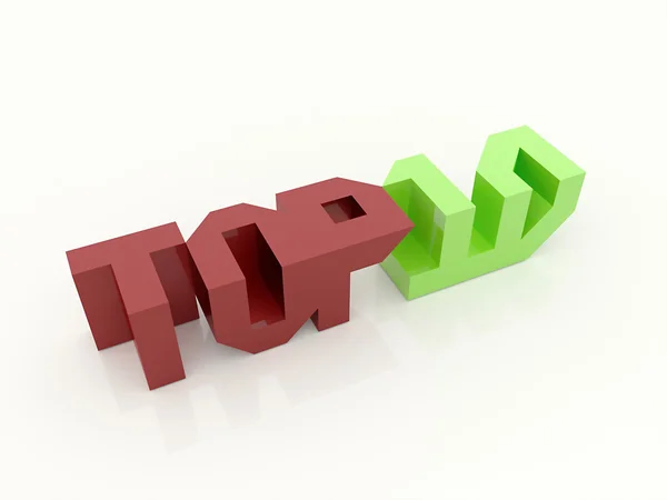 Top-Ten-Logo — Stockfoto