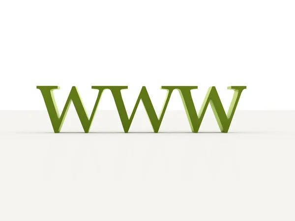 World wide web text — Stock Photo, Image