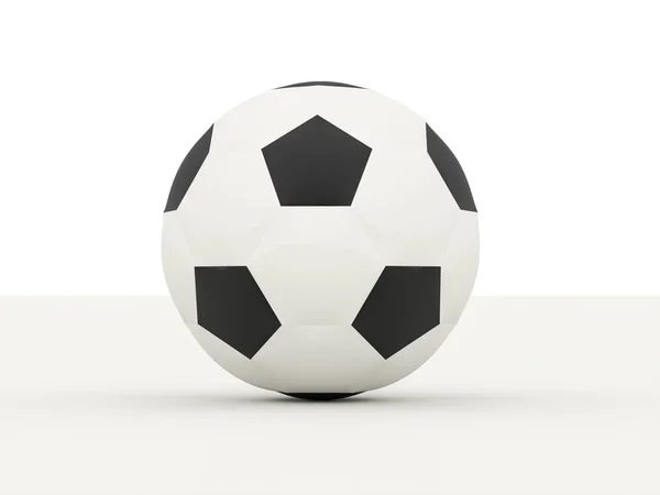 Football ball rendered — Stock Photo, Image