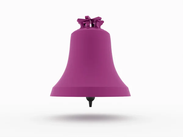 Single big pink bell — Stock Photo, Image