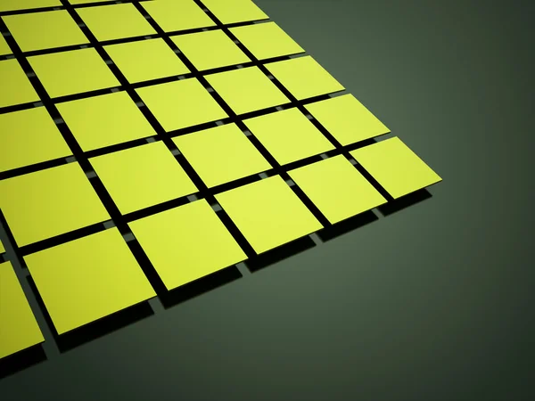 Astratto sfondo cubi verdi — Foto Stock