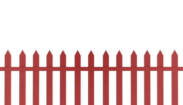 Red fence concept — Stock Photo, Image