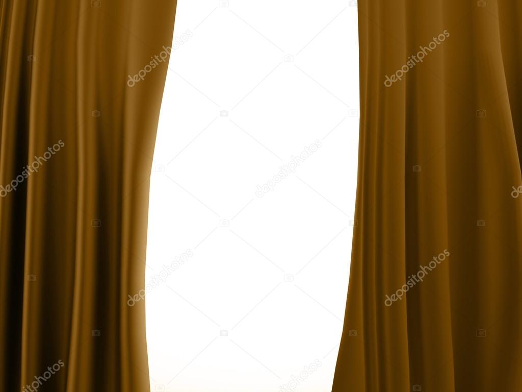 Curtain yellow