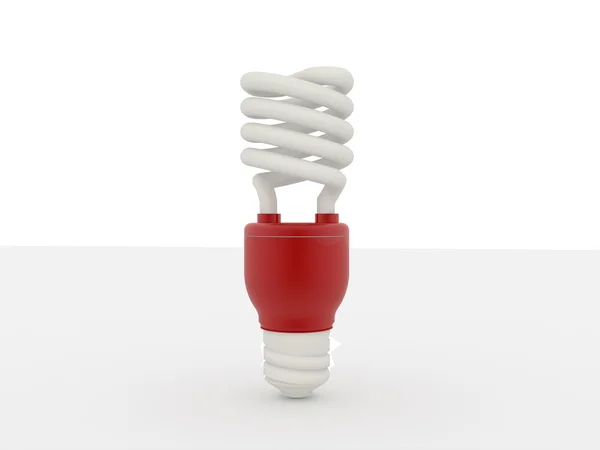 Economy light bulb isolated — Stock Photo, Image