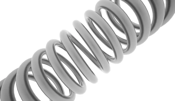 Spiral string concept rendered — Stock Photo, Image