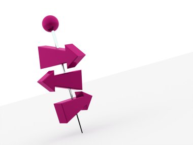 iğneye deldi işlenmiş ağaç okları izole 