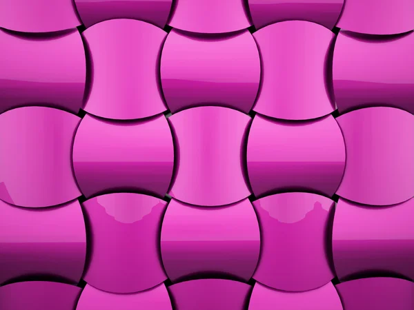 Розовый декоративный фон из волн — стоковое фото