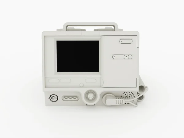 Defibrillator isolated — Stock Photo, Image
