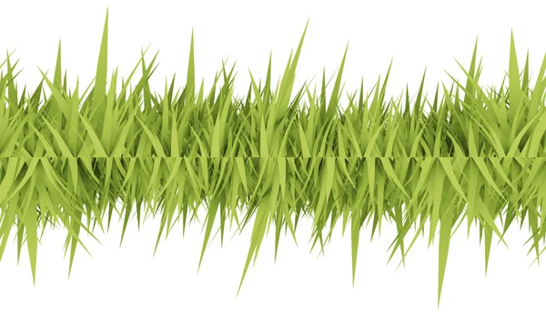 Concepto de hierba verde rendido — Foto de Stock