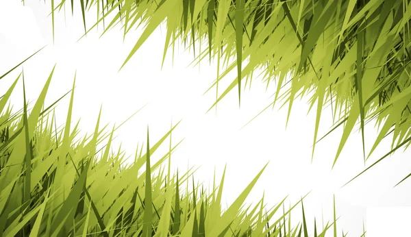 Gras Konzeptkarte — Stockfoto