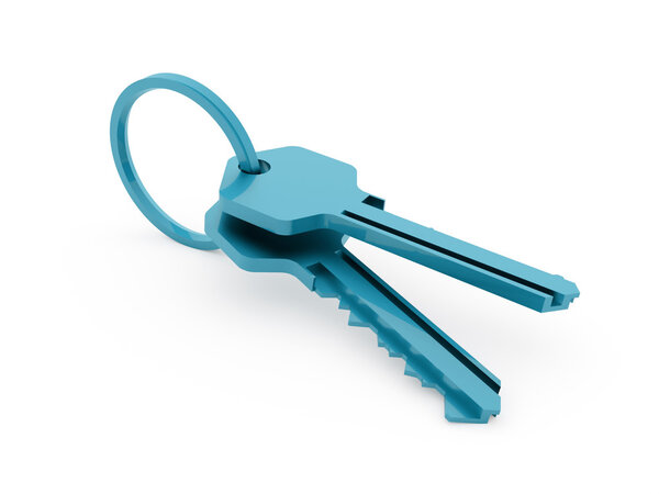 Blue keys