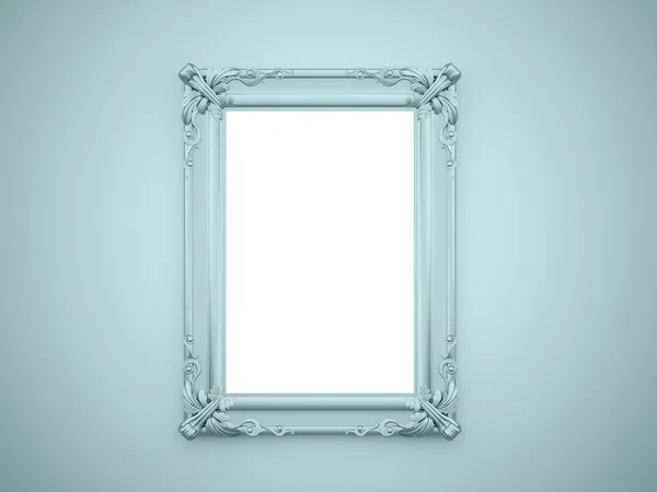 Mirror frame vintage rendered — Stock Photo, Image