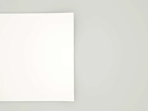 Blanco papier concept — Stockfoto