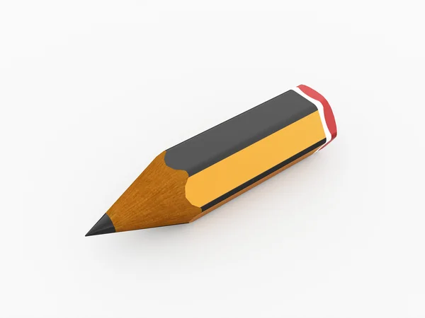 Small pencil rendered — Stock Photo, Image