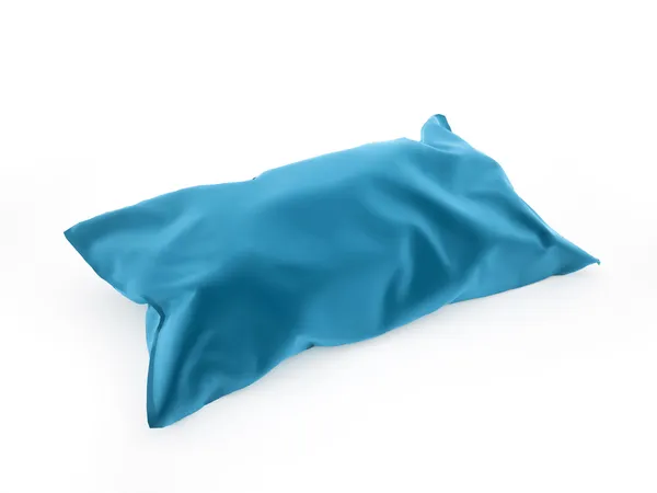 Blue pillow — Stock Photo, Image