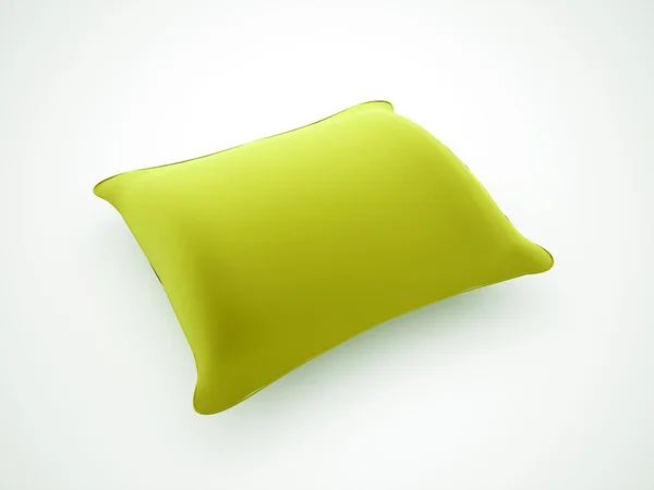 녹색 베개 — 스톡 사진