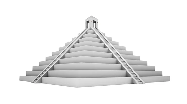 Mayafolket piramide — Stockfoto