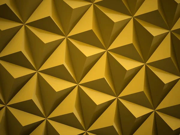 Amarelo moderno fundo poligonal — Fotografia de Stock