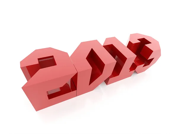 2013 grafic text — Stock Photo, Image