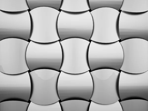 Black and white abstract decorative background — Stock Photo, Image