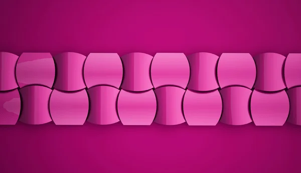 Abstrakt rosa vågor dekorativa bakgrund — Stockfoto