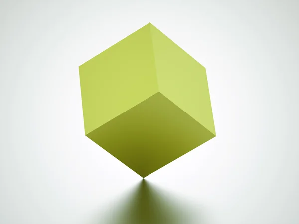 Single cubes icon concept — Stock Photo, Image
