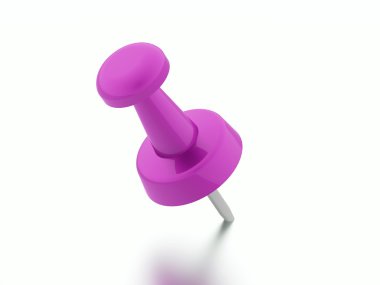 pembe itme izole işlenmiş