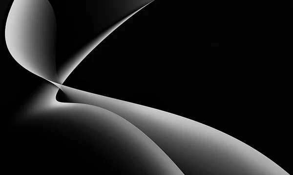 Black and white abstract lines — Stock Photo, Image