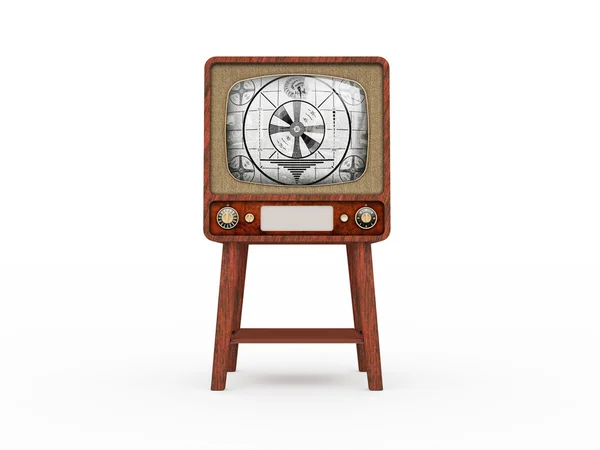 Vieux vintage TV — Photo