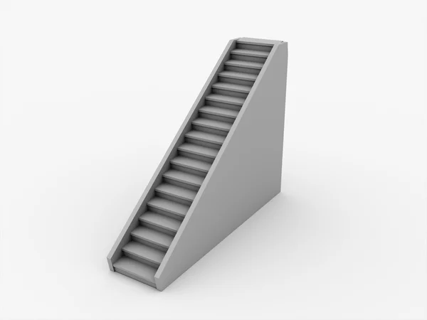 Escadas isoladas — Fotografia de Stock