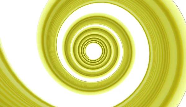 Spiralny ciąg koncepcja świadczonych na białym tle — Zdjęcie stockowe
