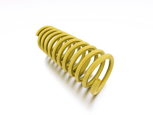 Gölge izole dizesiyle altın spiral — Stok fotoğraf