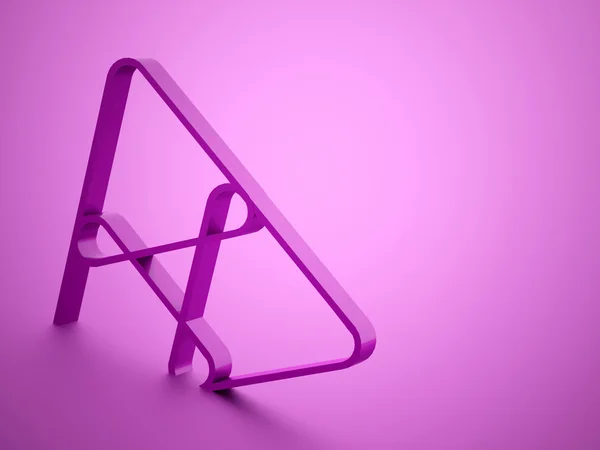 Triangles concept rendered — Stock Photo, Image