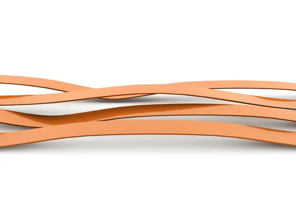 Soyut turuncu dalgaları arka plan — Stok fotoğraf