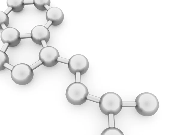 Molecuul concept weergegeven — Stockfoto