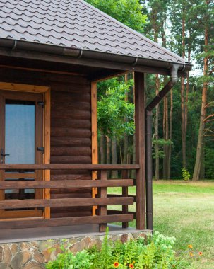Modern kamp evi. Tatil için kiraladım. Kamp kulübesi.