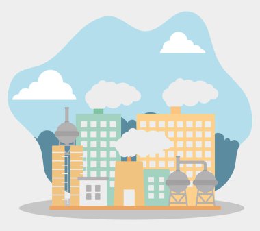 Fabrika illüstrasyonu