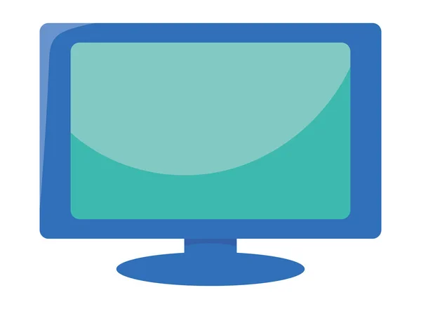 Ikona monitoru počítače — Stockový vektor