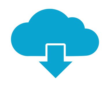 bulut depolama simgesi
